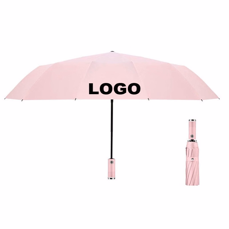 Custom Auto Open & Close umbrella with led light