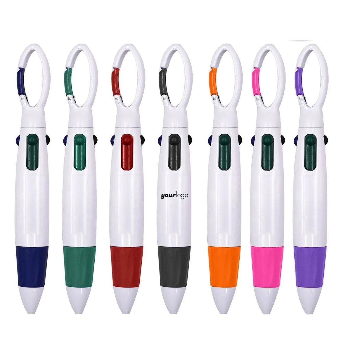 Portable Multicolor 4-Color Ballpoint Pen 1