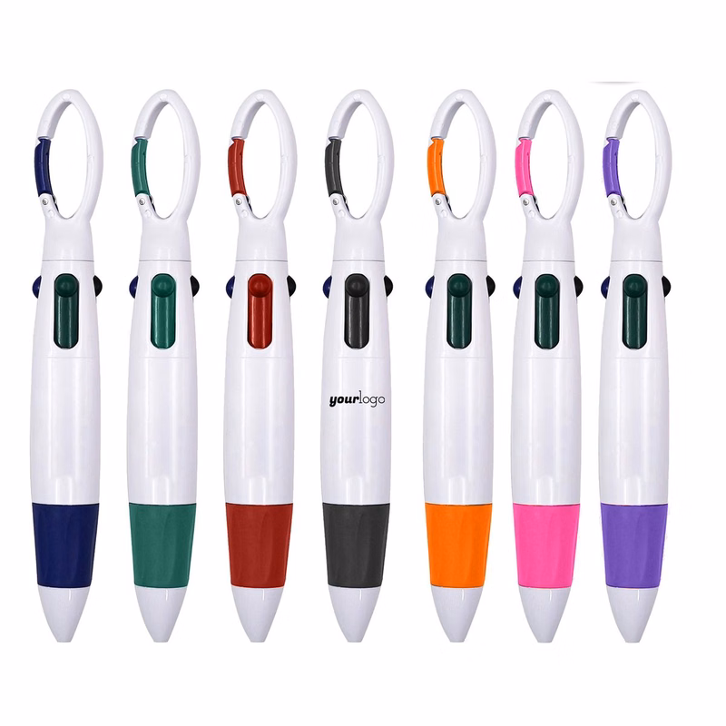 Portable Multicolor 4-Color Ballpoint Pen