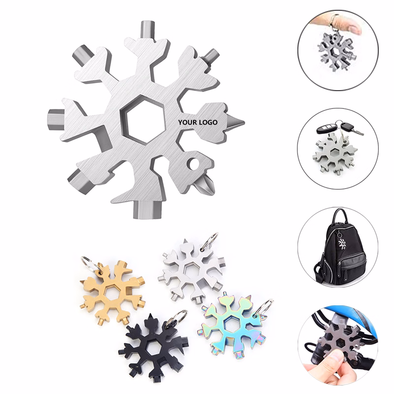 18 in 1 Snowflake Multifunction Tool
