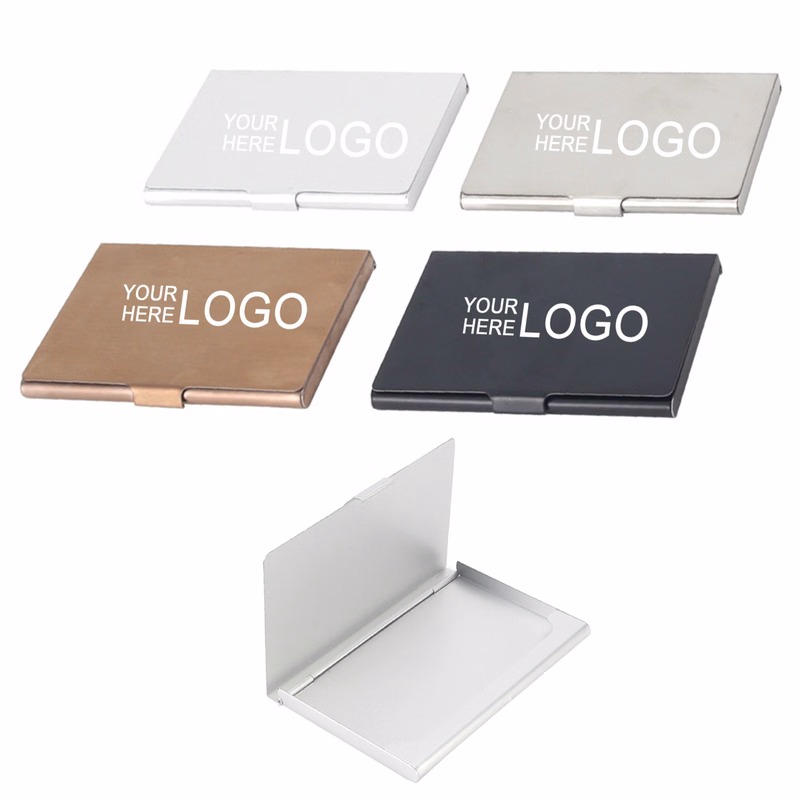 Engraved Stainless Steel Business Card Holder
