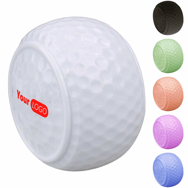 Rubber Custom Training Flat Golf Ball