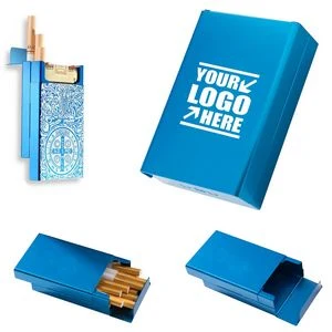 Slide Open Aluminum Cigarette Case 1