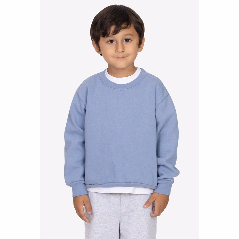 LS HVY FLEECE PO CREW 14 OZ