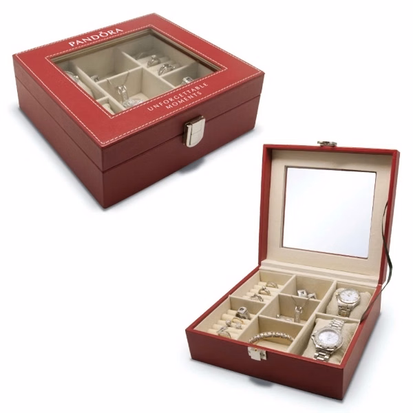 AMBROSE - LEATHERETTE JEWELRY BOX
