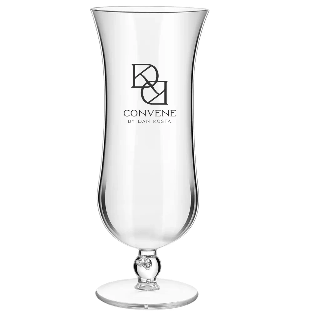 15oz. Acrylic Hurricane Glass 1