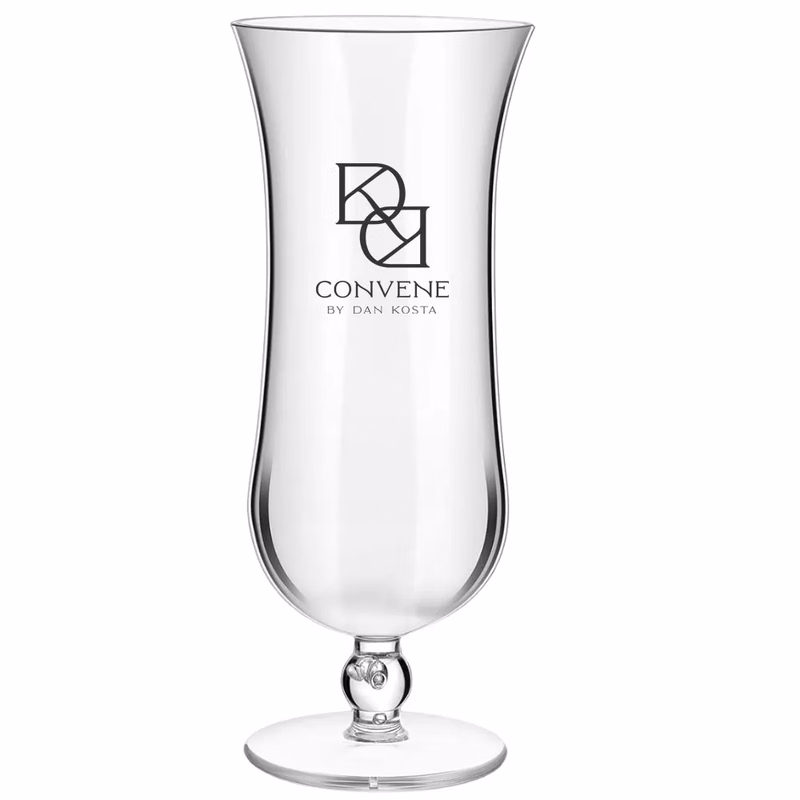 15oz. Acrylic Hurricane Glass