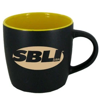 12 oz. Black Out/Yellow In Effect Mug 1