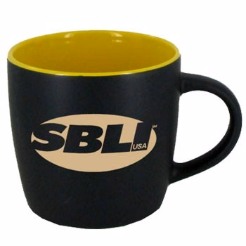 12 oz. Black Out/Yellow In Effect Mug