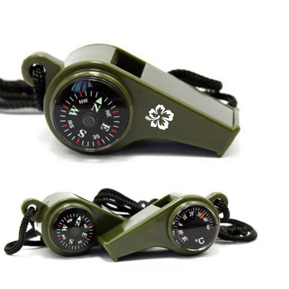 Compass Thermometer Referee Plastic Whistle 1