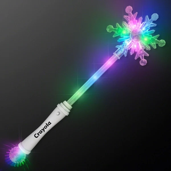 Frozen Snowflake LED Winter Party Wands 1