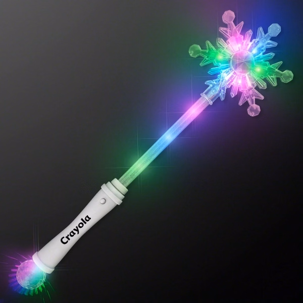 Frozen Snowflake LED Winter Party Wands