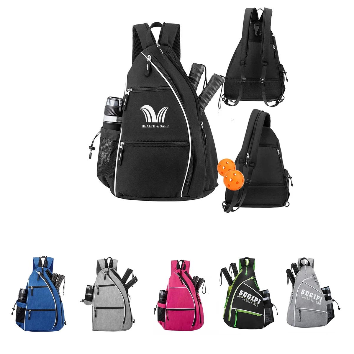 Waterproof Oxford Tennis Backpack 1