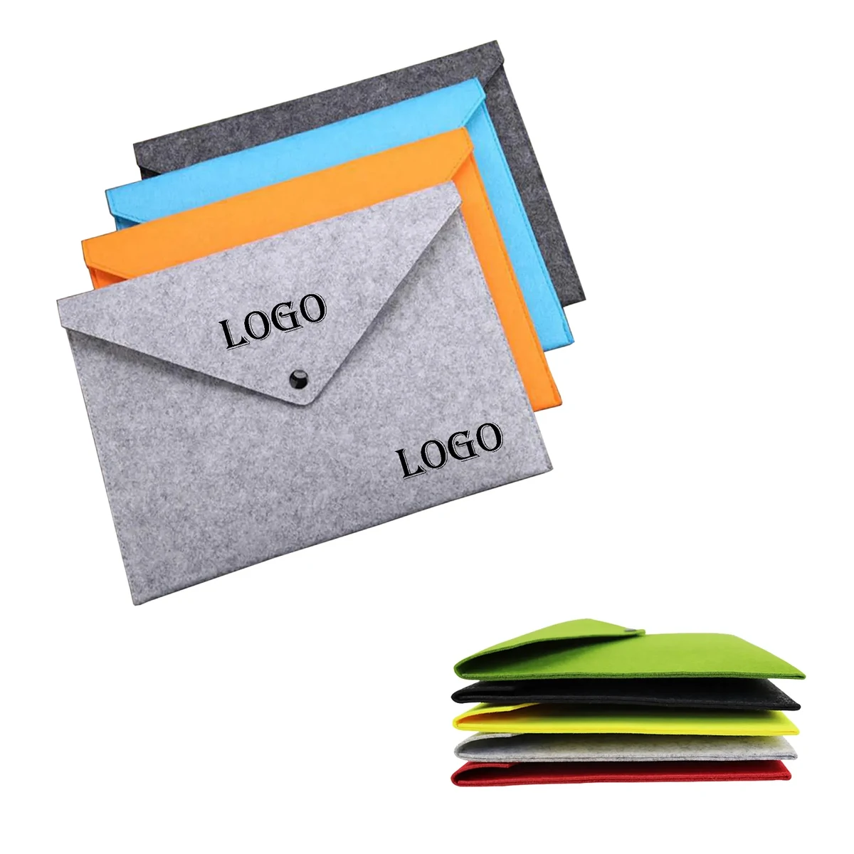 A4 Document Folders with Snap Button 1