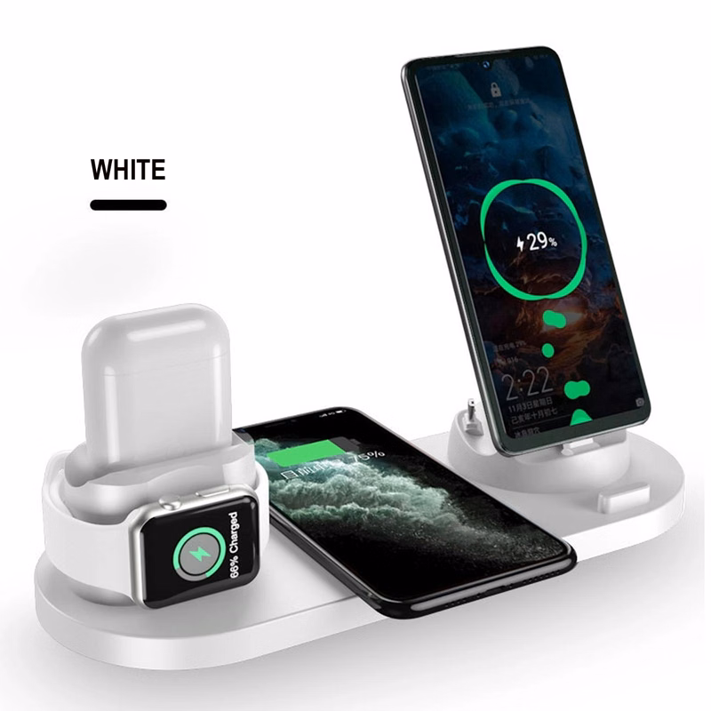 6 in 1 Wireless Charging Station