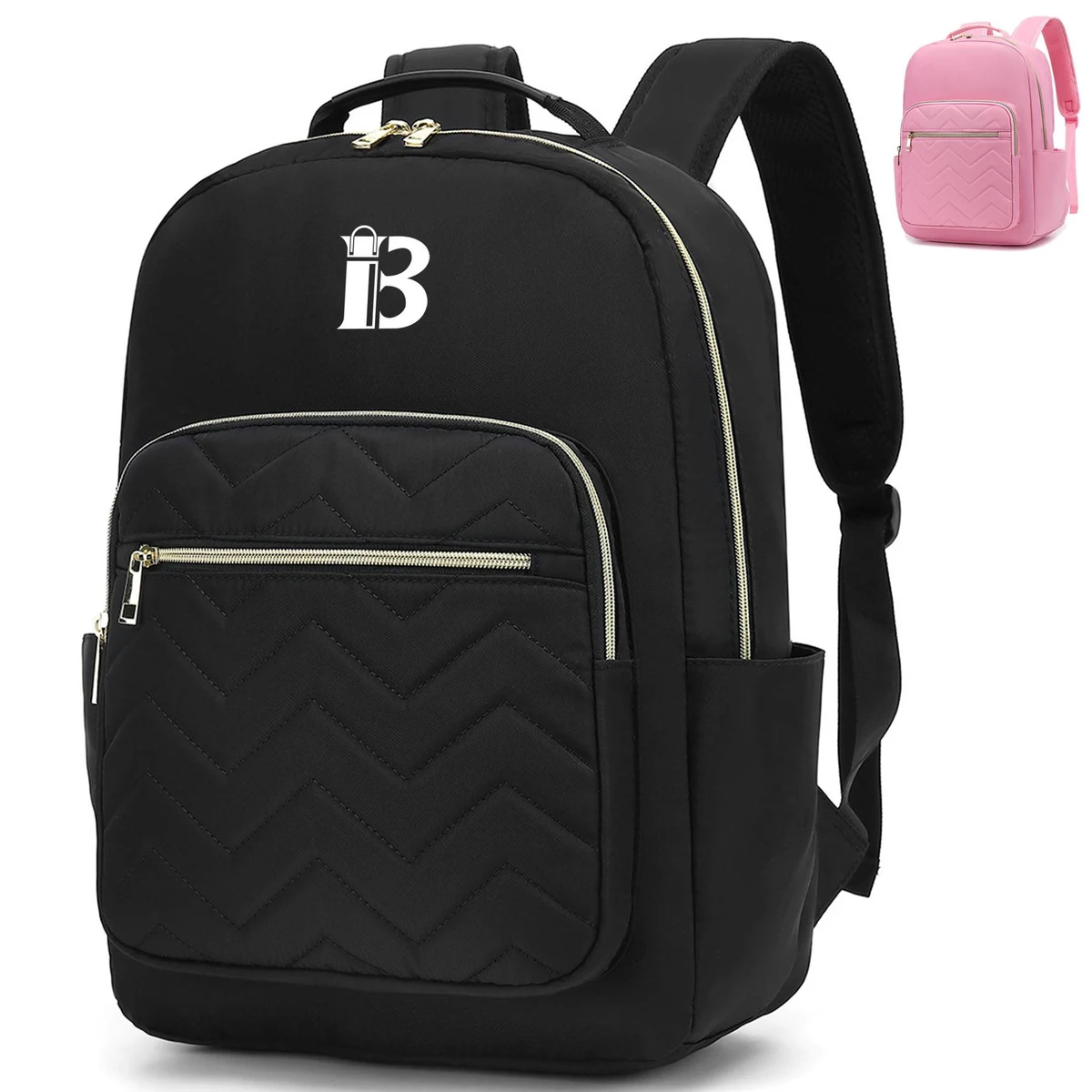 Polyester travel school bag backpack 1