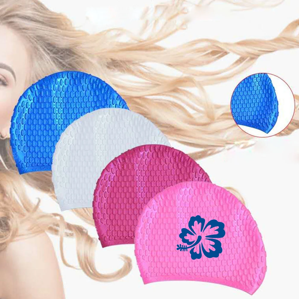 Non-slip Swimming Cap for Long/Curly/Braids Hair 1