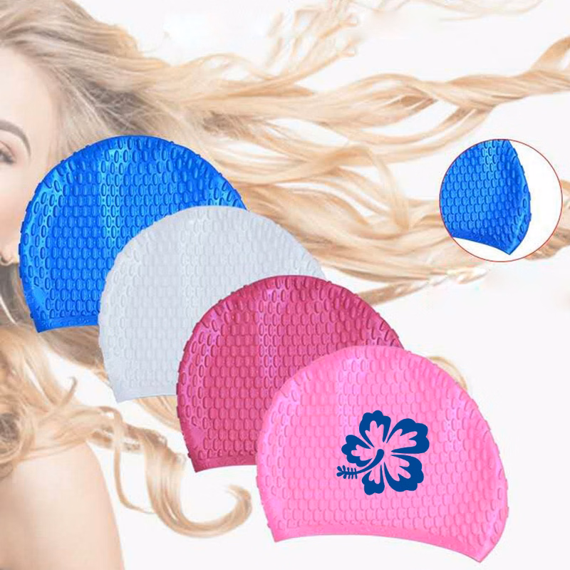 Non-slip Swimming Cap for Long/Curly/Braids Hair