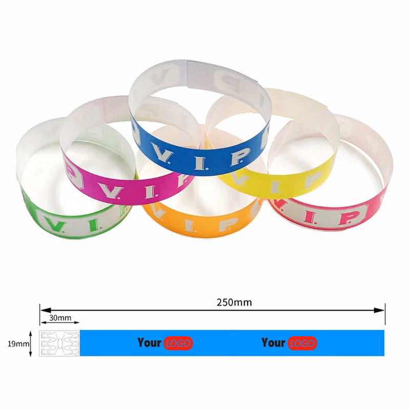 Disposable WaterProof Paper Wristband