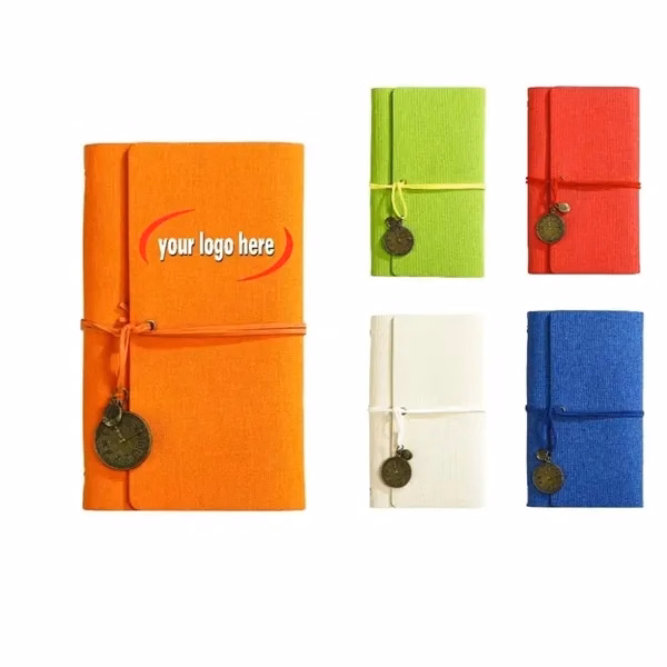 A6 Loose Leaf Soft Leather Notebook for Office, School and Events
