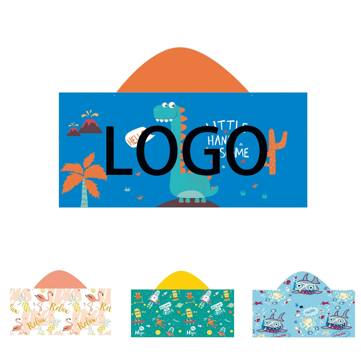 Hooded Bath Towel For Children 1