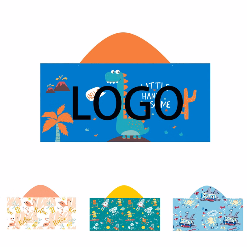 Hooded Bath Towel For Children