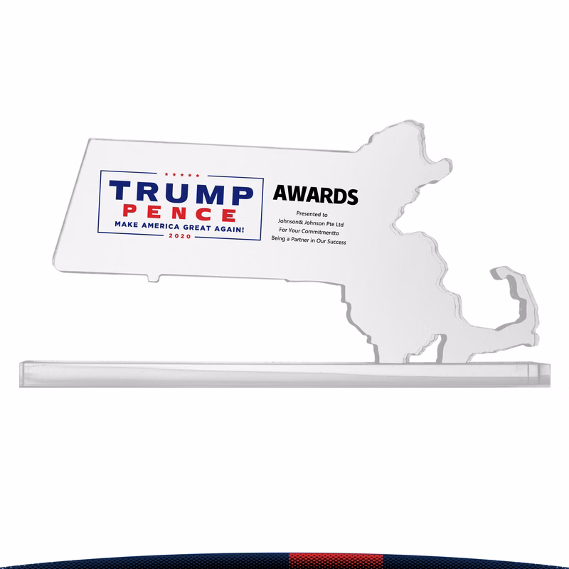 Upeth Massachusetts Crystal Award