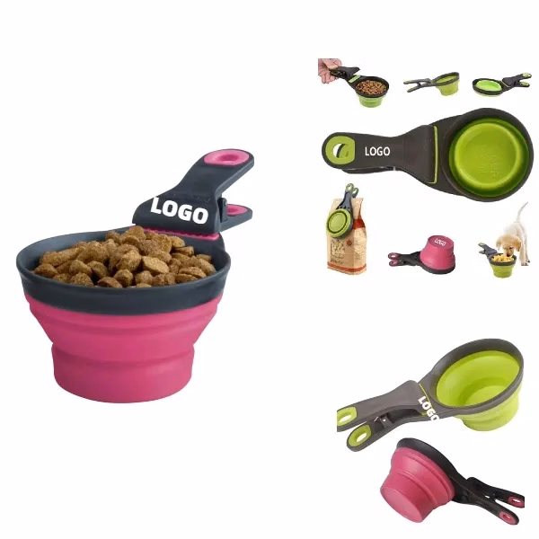 Silicone Multicolor Pet Food Scoop