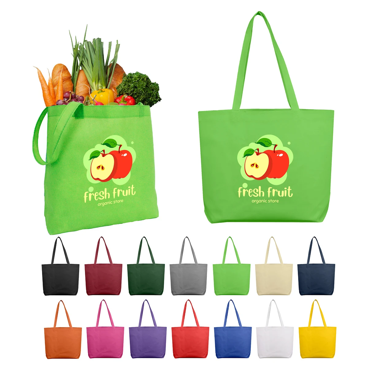Jumbo 21.5" Shopping Tote 1