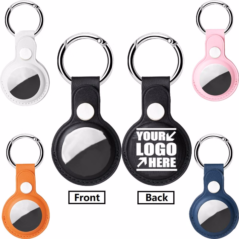 Leather Belt Tracker Holder With Key Ring