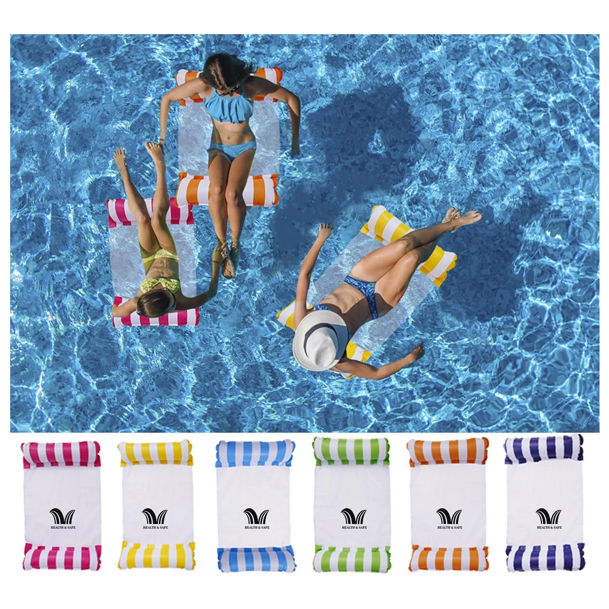 Swimming Pool Float InflatableHammock Water Multi Purpose 1