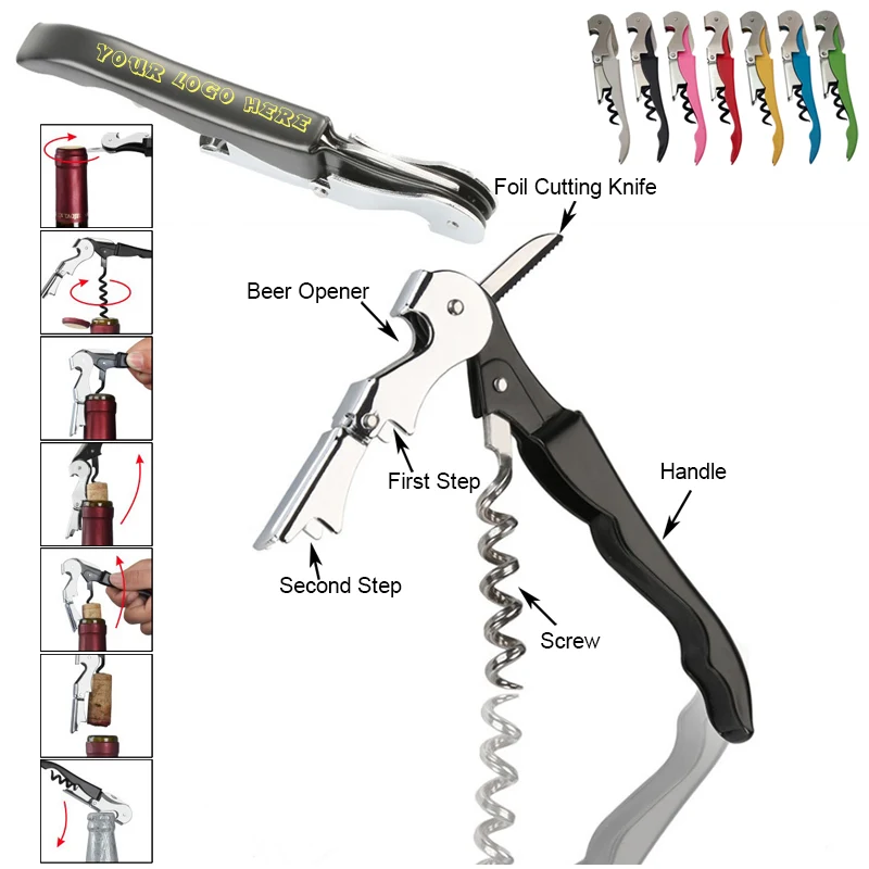 Stainless Steel Waiter's Corkscrew 1
