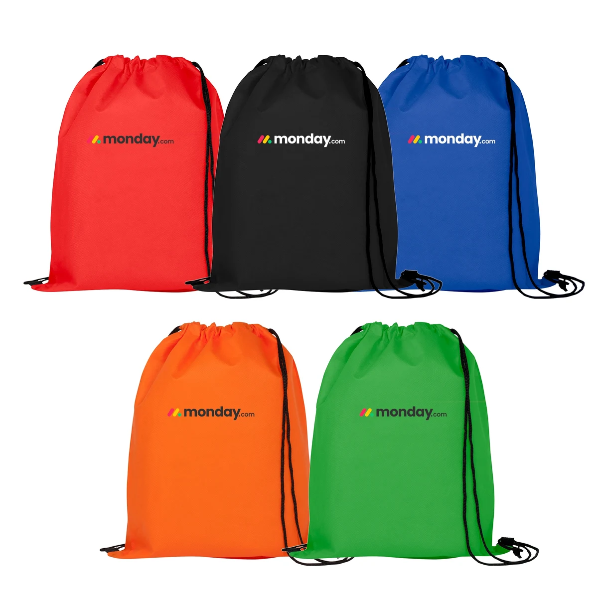 Non Woven Drawstring Backpack - Full Color 1