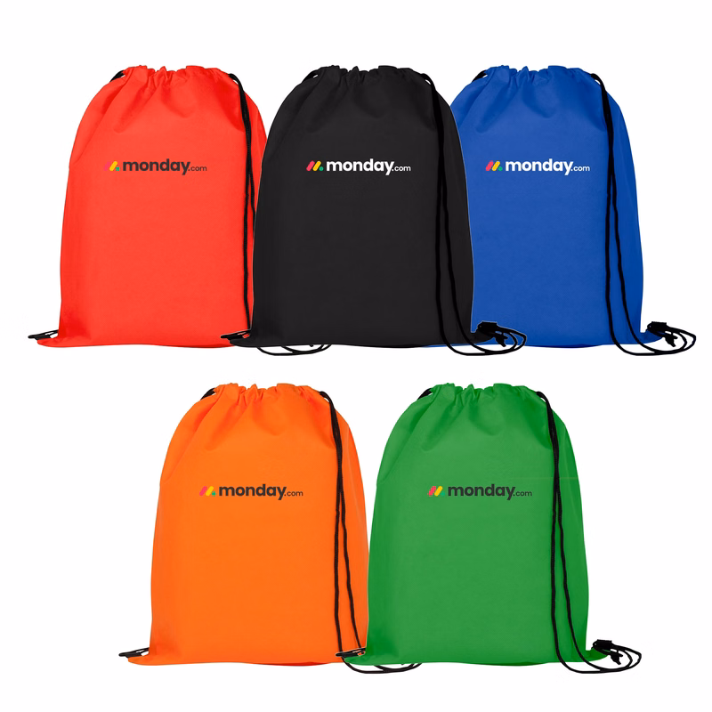 Non Woven Drawstring Backpack - Full Color