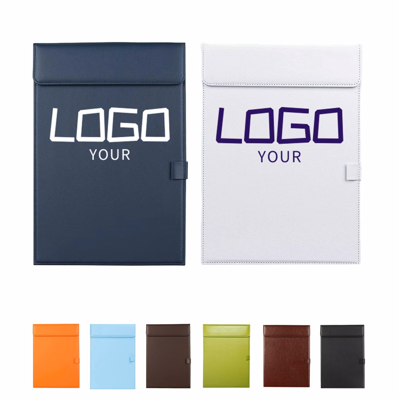 PU Leather Office Clipboard Conference Mat