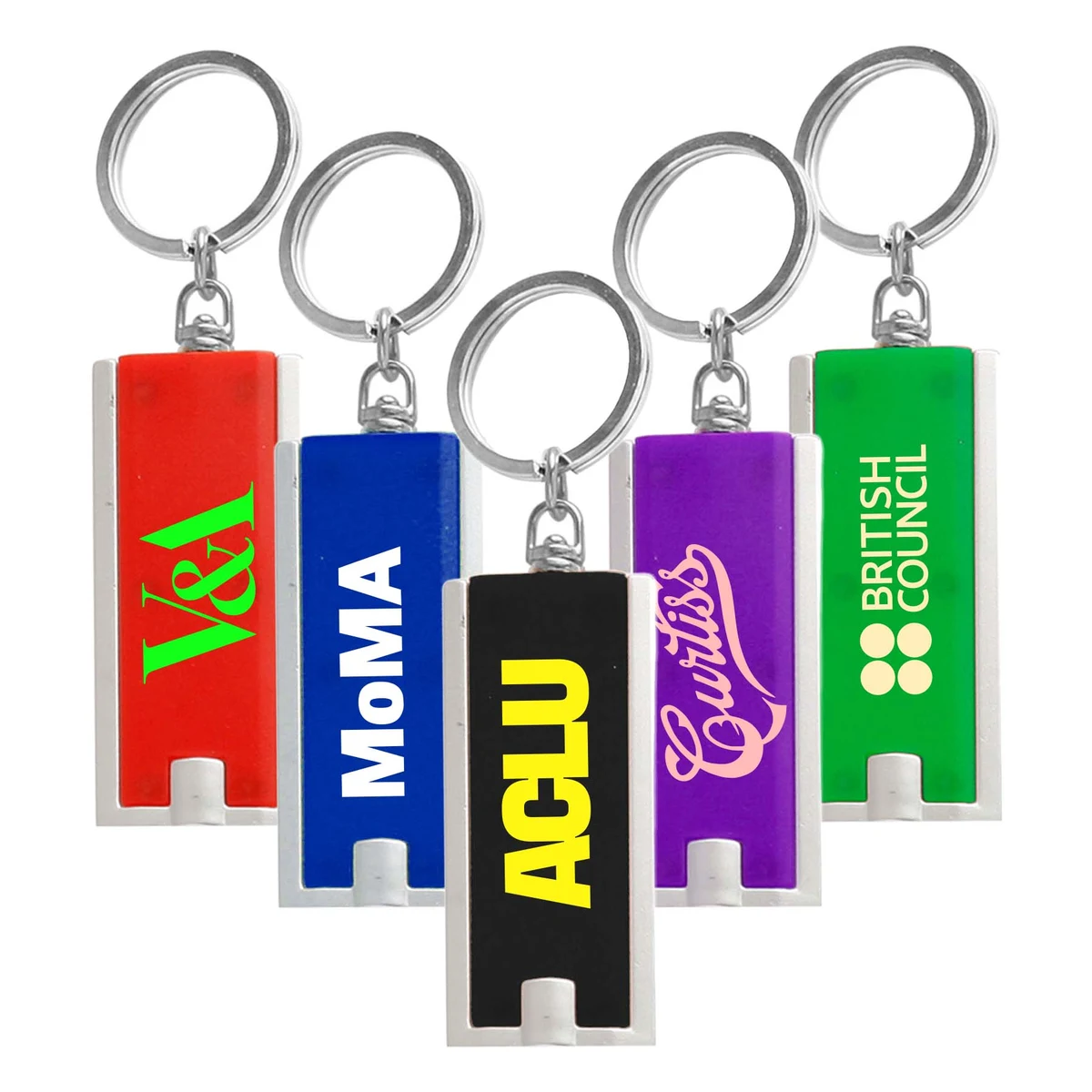 Emmett Rectangle Light Keychain 1