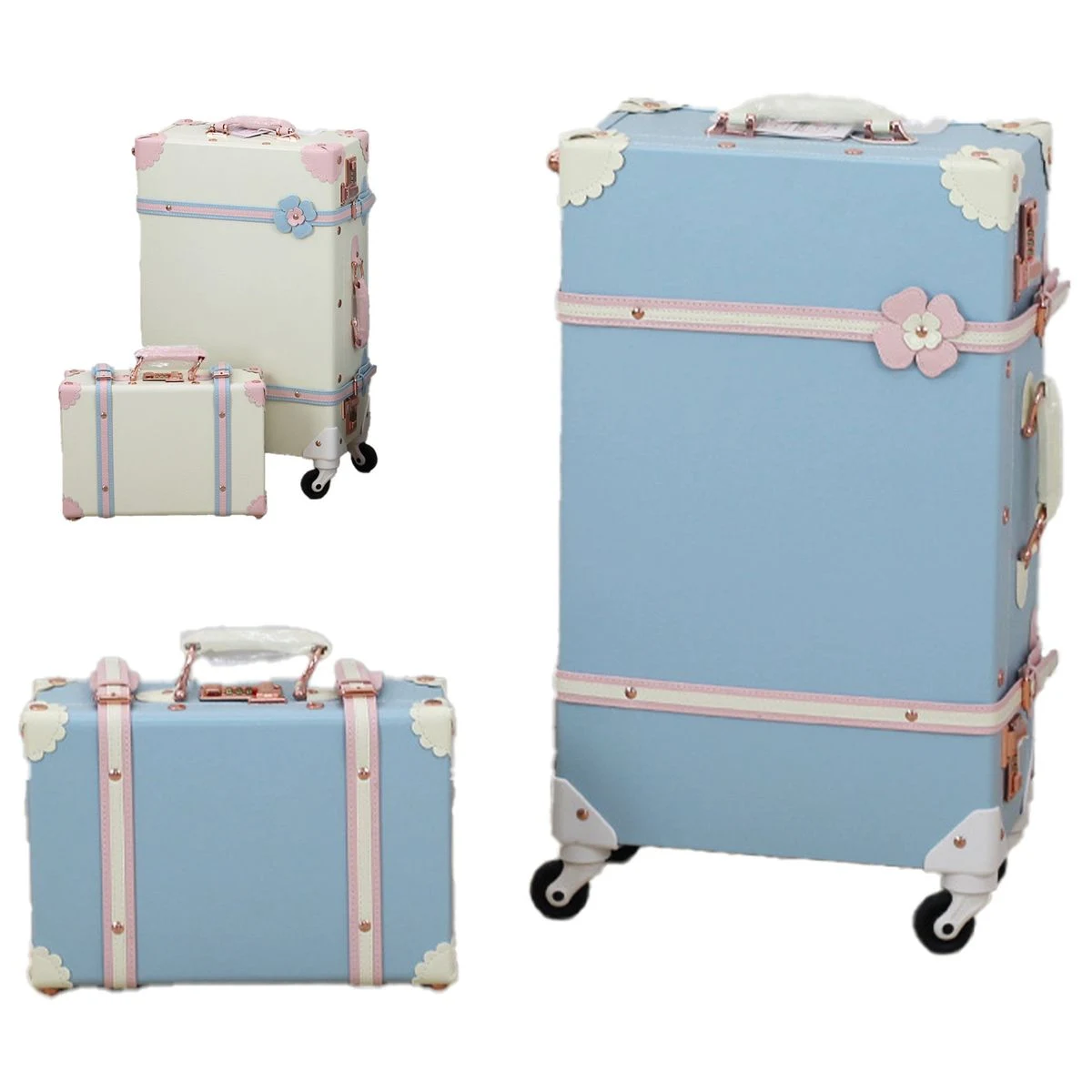 Vintage Luggage Sets for Women 1