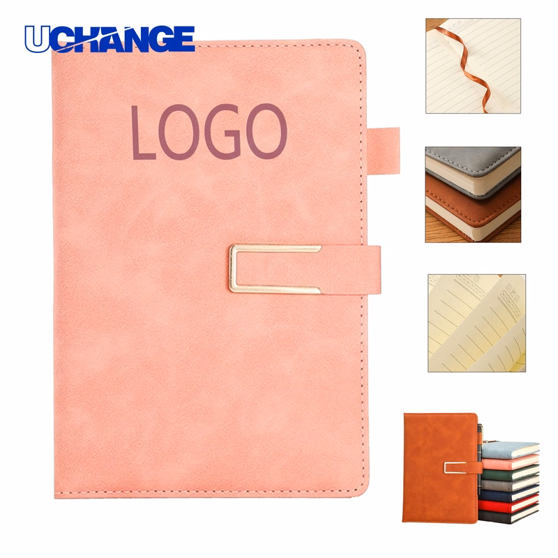 A5 Leather Notebook Journal with Pen Loop