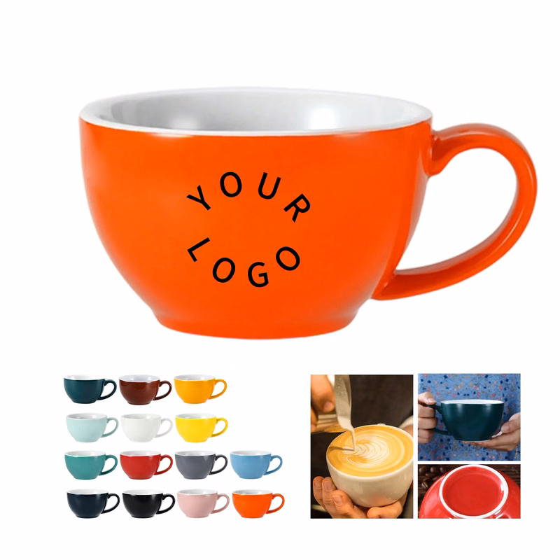 4.1 Inch Ceramic Coffee Cup Saucer