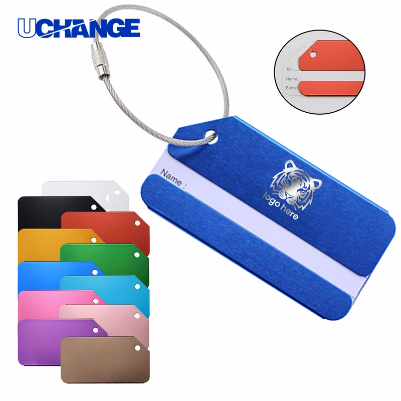 Metal Suitcase ID Tag