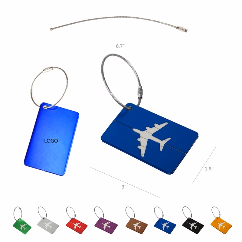 Travel Metal Luggage Tags