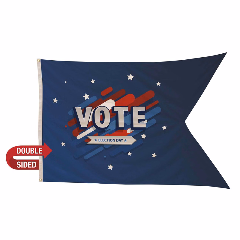 4' x 6' Nylon Guidon Flag Double-Sided