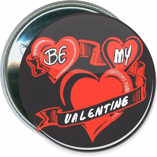 Be my Valentine, Valentines Day Button