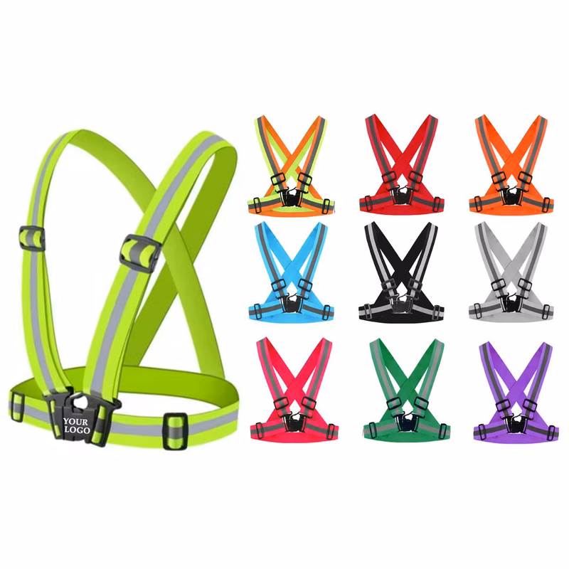 Adjustable Elastic Safety Reflective Vest