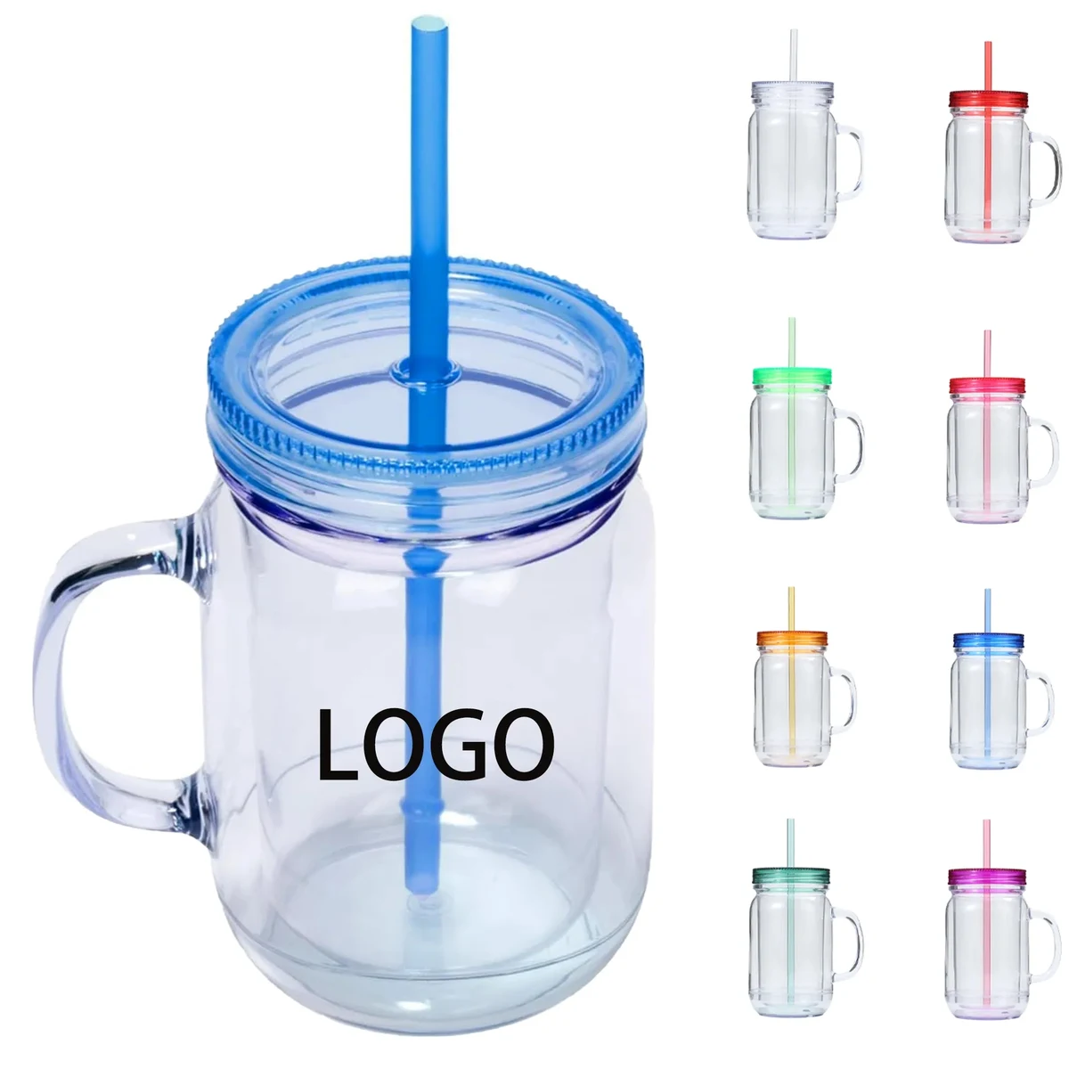 20 oz Double Insulated Tumbler with Straw 1