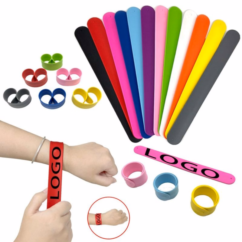 Colorful Silicone Snap Bracelet