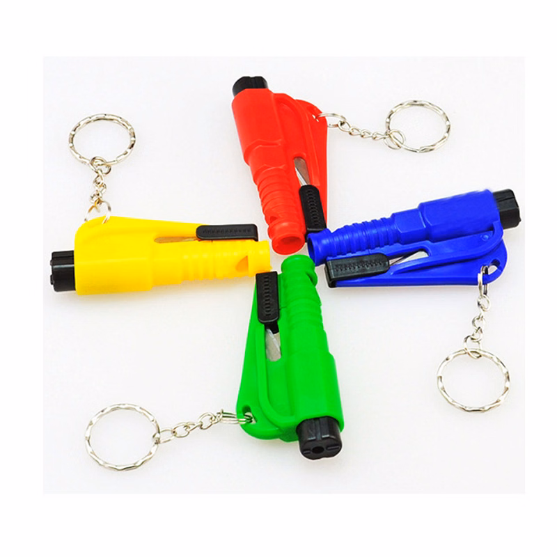 Keychain Window Breaker Mini Emergency Hammer