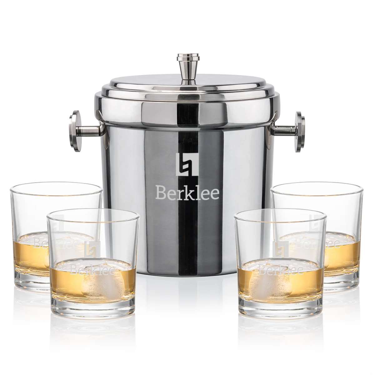 Milano Ice Bucket & Whitlock On-the-Rocks Set 1