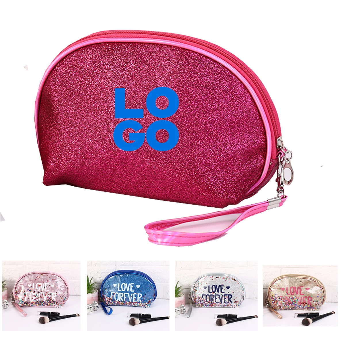Sequin Cosmetic Bag 1
