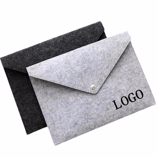 A4 Felt Document File Bag